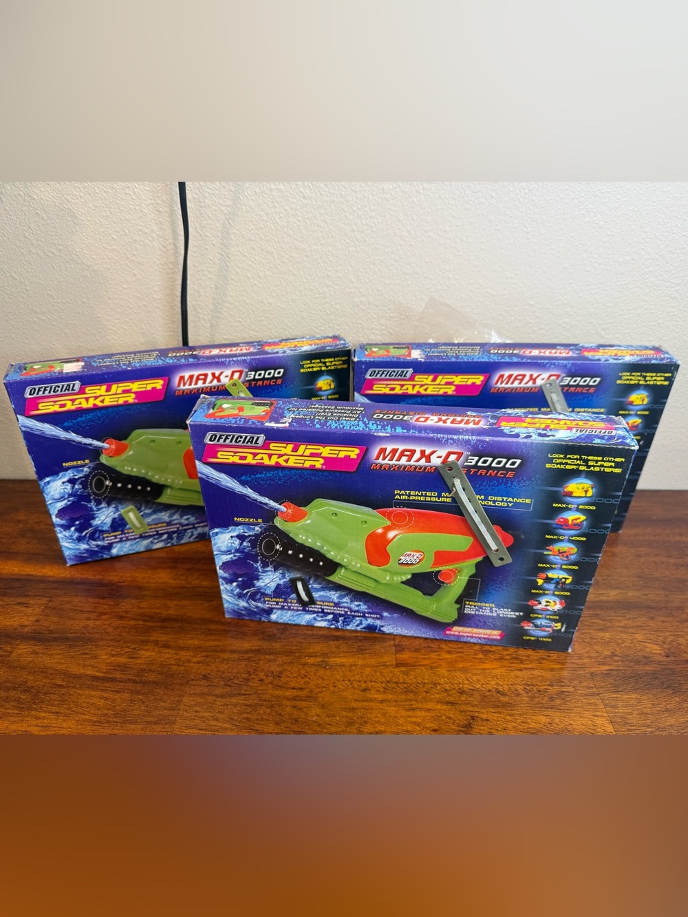 Super Soaker Max D 3000 lot of 3 Hasbro 2001 Water Toys - Picture 4 of 7